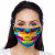 Colorful Cat Face Cover with Name