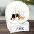 Fox and Bear In Forest Customized Snow Globe