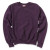 Purple Pro-Weave Crewneck | Custom Logo Printed Sweatshirts