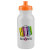 Full Color Customized Sport Bottle 20 Oz Orange Lid | Promotional Water Bottle