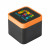 Encore Wireless Speaker with Custom Logo Black with Orange