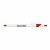 Logo Imprinted Cougar Gel Pen - White/red