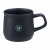 Imprinted Logo Angus 12oz Ceramic Mug -Navy