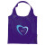 Logo Bungalow Foldaway Shopper Tote - Purple