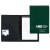 Small Custom Desk Pad Folder | Promotional Padfolios - Green