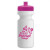 Promotional 22 oz Recycled Eco-Cycle Bottle - White Bottle Pink Cap