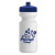 Promotional 22 oz Recycled Eco-Cycle Bottle - White Bottle Navy Blue Cap