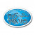 TuffMag Outdoor Magnet - Oval - 3 x 2 Promotional Custom Imprinted With Logo