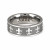 Engraved Fleur de Lis Ring