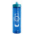 Promotional Slim Fit 24 oz Water Bottle with Push-Pull Lid - Blue bottle