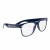 Imprinted Blue Light Blocking Glasses Navy Blue