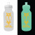Logo 20 oz Nite Glow Bike Bottle Push-Pull Cap  - Nite Glow