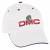 Embroidered Hit Elite Cap Promotional White with Royal