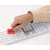 Silicone Keyboard Brush Key Ring Promotion in Use