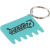 Silicone Keyboard Brush Key Ring Promotion Mint Green