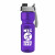 Violet Custom 28 oz Transparent Bottle Quick Snap Lid