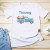 Easter Egg Pickup Truck Personalized Toddler T-Shirt