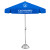 Imprinted The Vented Ultimate Patio Umbrella Royal Blue