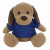 Custom Shirt Friendly Bunch Stuffed Animal Dog