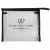 Quart Size Travel Carrier | Wholesale Clear Makeup Bags - Black