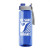 Custom 32 oz Guzzler Bottle with Quick Snap Lid - Transparent blue