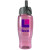 Custom Transparent Water Bottle with Straw - Translucent Pink