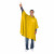 Adult Rain Color Poncho Hood Custom Logo Back - Gold