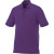 Purple Logo Embroidered Men's Crandall Polo Shirt | Custom Sport Shirts