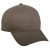 Structured Cotton Twill Cap with Embroidered Logo Graphite