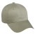 Structured Cotton Twill Cap with Embroidered Logo Khaki