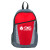 Red Polyester City Backpack Custom Logo