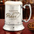 Poker Room Personalized Stainless Steel Beer Stein