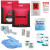 Logo Imprinted Burn First Aid Kit - Red