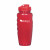 Poly-Clear 30 oz. Gripper Bottle - BPA Free -Translucent Red