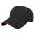 Custom Embroidered Structured Sandwich Cap - Black/red