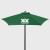 Promotional 7' Steel Market Umbrella Hunter