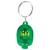 Promo Light Up Piggy Keytag - Translucent green