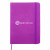 Imprinted Logo Neo Non-Woven Journal - Purple