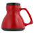 Red Mug-Black Lid Wholesale Acrylic Travel Mugs | 16 oz Acrylic Travel Mug with Logo 