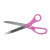 Pink Custom 25 Inch Scissors