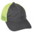 Custom Heavy Garment Washed Mesh Back Cap Charcoal/Neon Yellow