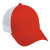 Custom Heavy Garment Washed Mesh Back Cap Red/White