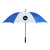 Blue and White Ultra Lightweight Umbrella Custom Logo