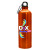 Digital Imprinted Aluminum 25 oz Sports Bottle - Metallic orange