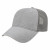 Custom Woven Patch Wash Slub Mesh Cap - Gray