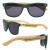 Logo Imprinted Wooden Bamboo Sunglasses - Green