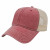 Maroon/Stone Custom Sublimated Patch Washed Trucker Cap