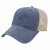 Navy/Stone Custom Sublimated Patch Washed Trucker Cap