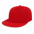 Red Custom Embroidered Applique Flexfit Wool Blend Performance Cap