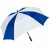 Logo Sun Storm Beach Chair Umbrella with Clamp - Navy/white